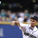 Illustration for article titled Bill Nye throwing the first pitch at Saturdays Mariners/Angels game